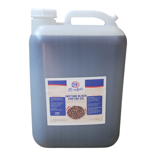 Haitian Black Castor Oil 5 gallons